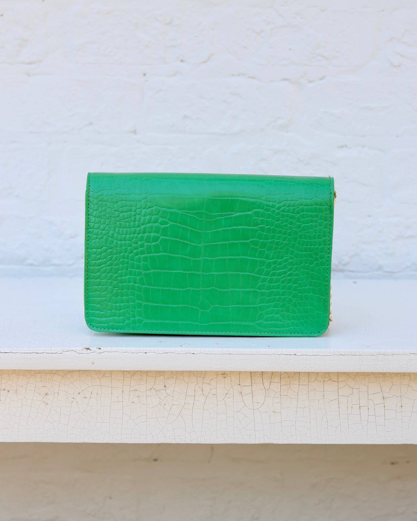Bryn Clutch/Crossbody Kelly Green