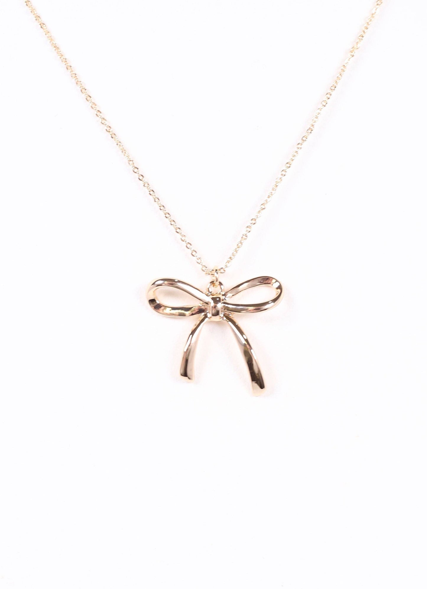 Bow Necklace