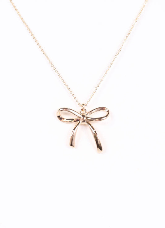Bow Necklace